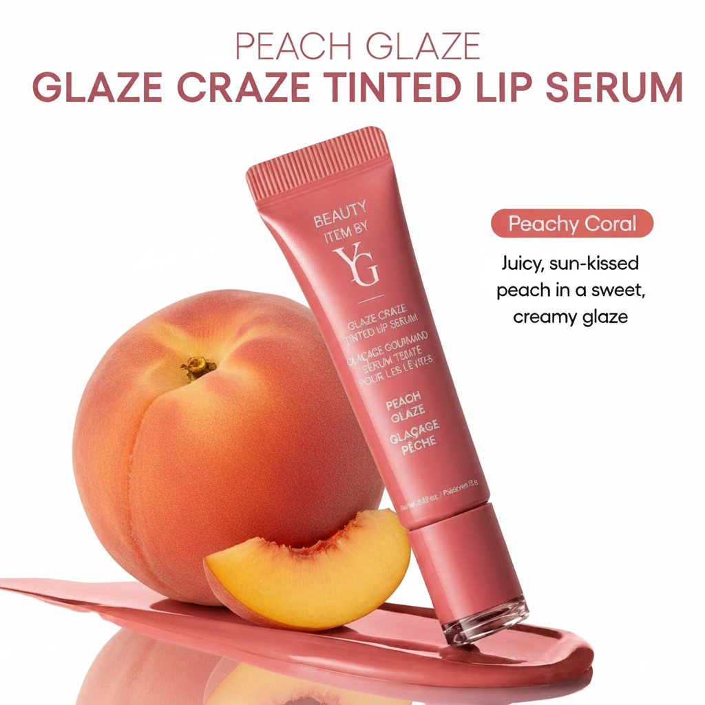 Tinted Lip Serum- Peach Galze